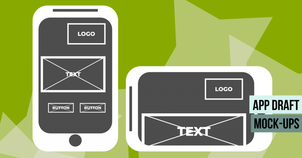 App mock-ups