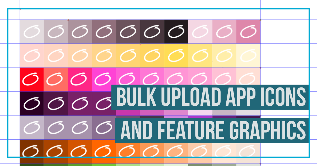 Upload app icons